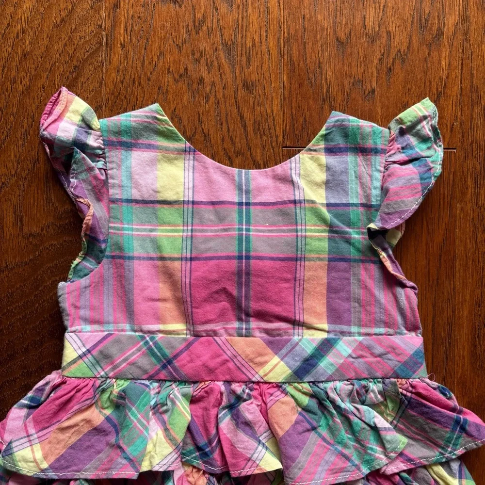 Polo Ralph Lauren Baby Plaid Dress & Bloomers Set | 18 Months
